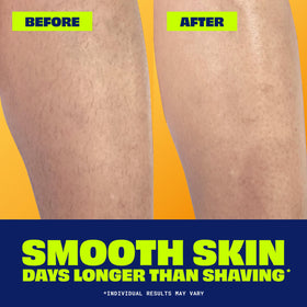 Nair close detail of argan oil texture for skin conditioning