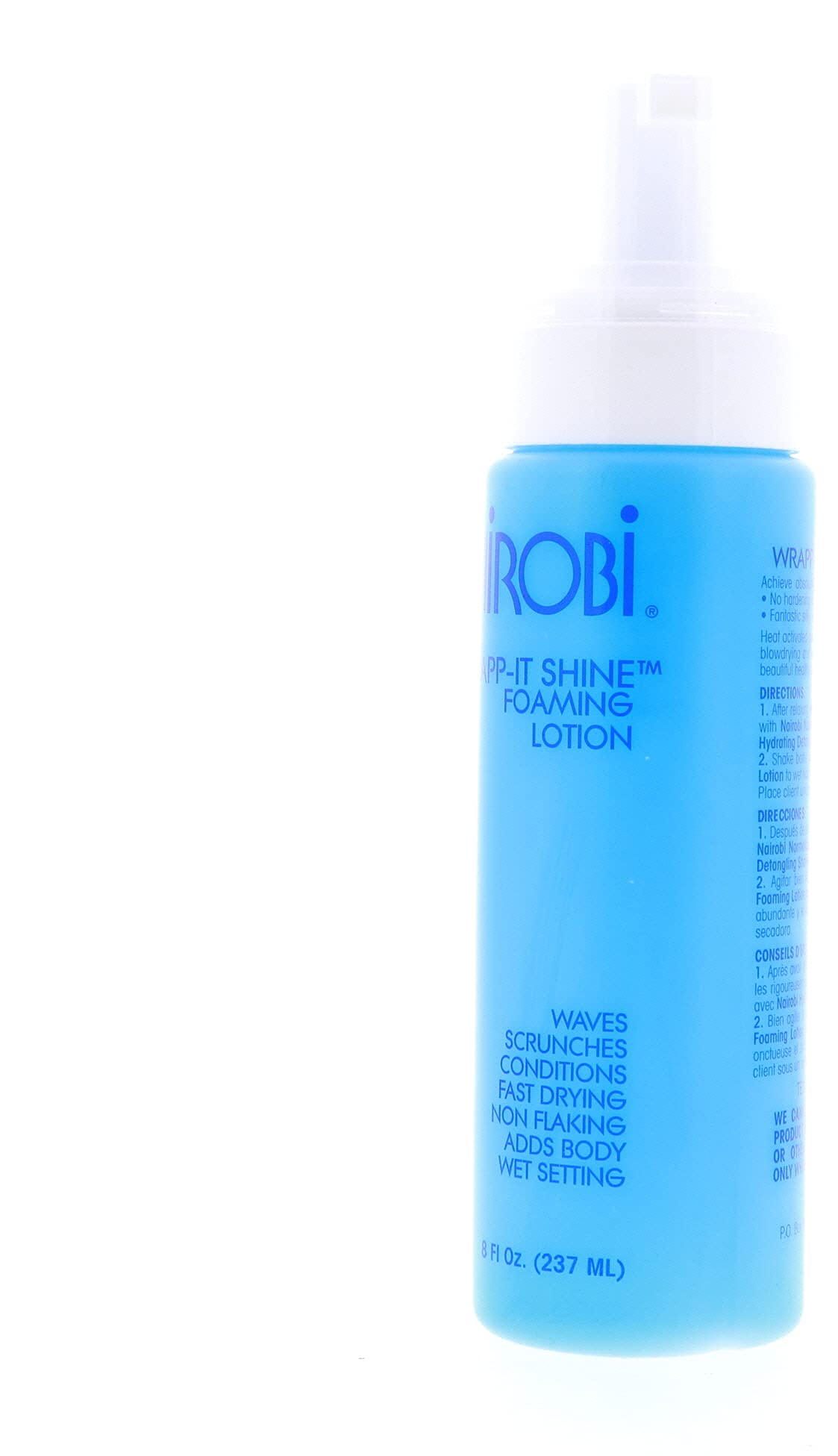 Close-up foam texture from Nairobi showing lightweight creamy bubbles