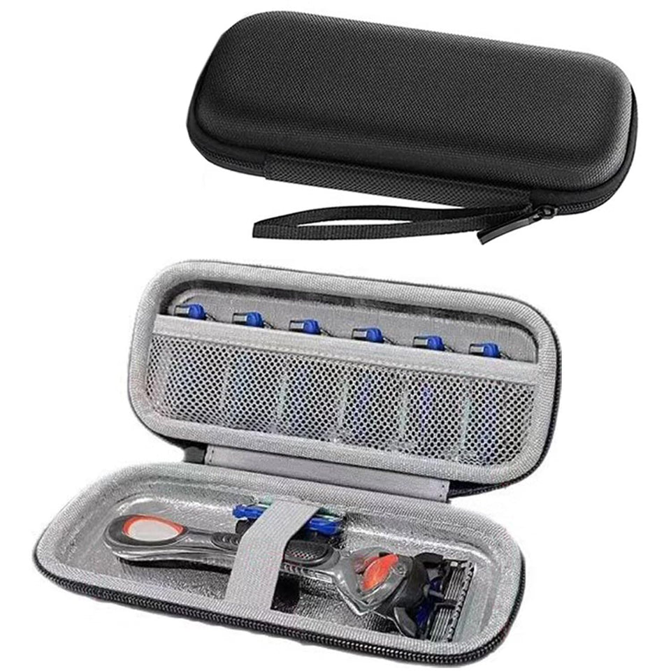 naisc front view closed travel case showing compact protection benefit