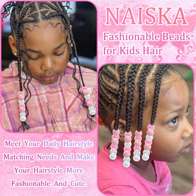 NAISKA mixed beads spread to show color variety for versatile styling