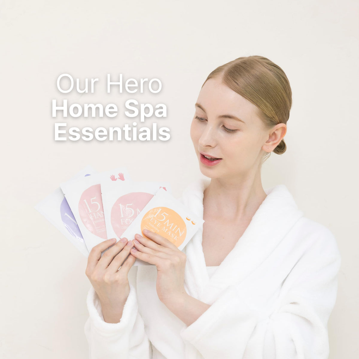 Naisture face mask unfolded ready to hydrate and brighten skin
