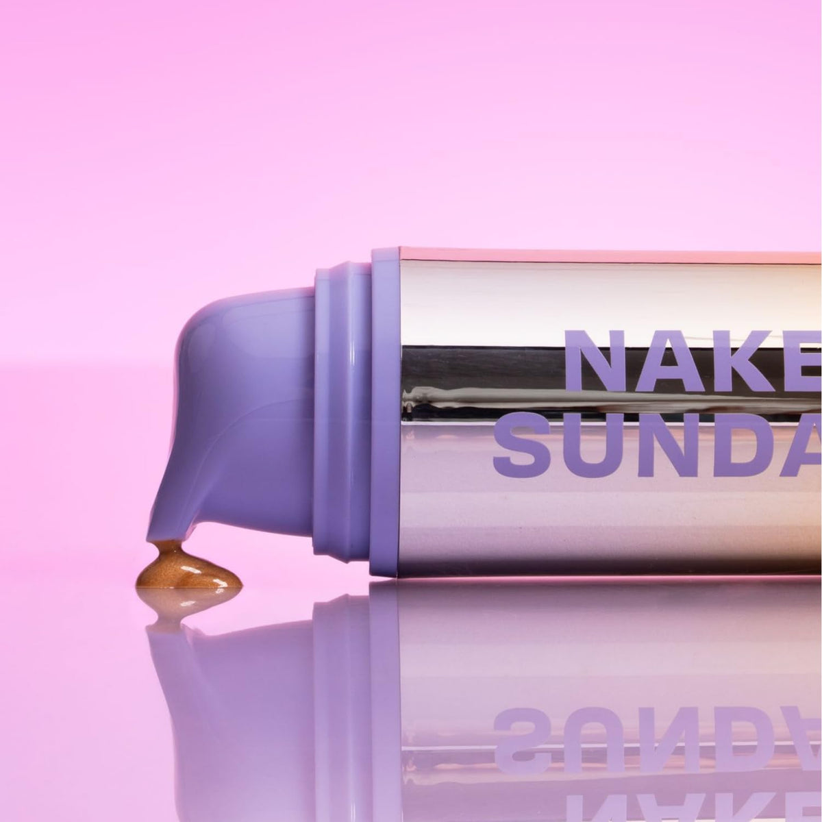 Naked Sundays bottle tucked inside a beach bag for daily sun protection