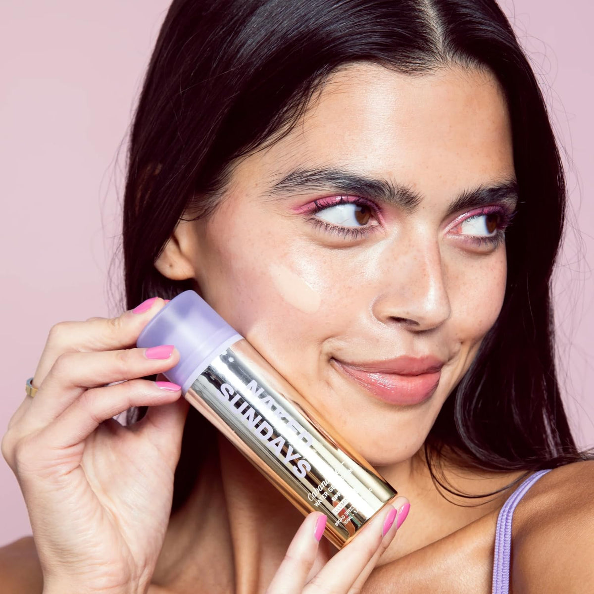 Naked Sundays used under foundation as a primer for smooth even makeup