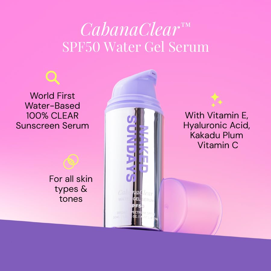 Naked Sundays applied under makeup showing smooth primer-like finish