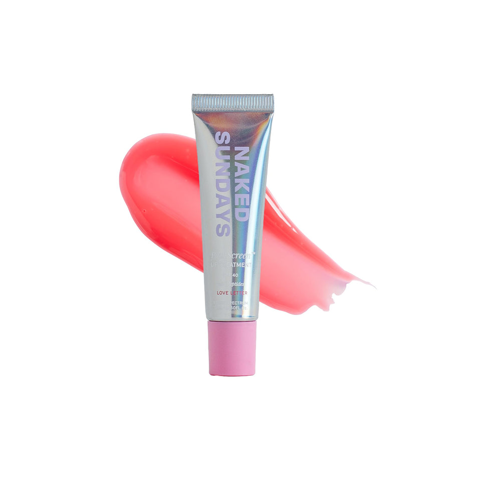 Naked Sundays front packaging in Love Letter showing product and benefit