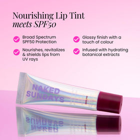 Naked Sundays PoutScreen open applicator showing gloss dispensing for easy use