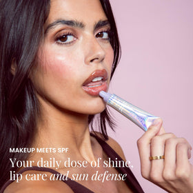 Naked Sundays texture swipe showing high-gloss, hydrating finish