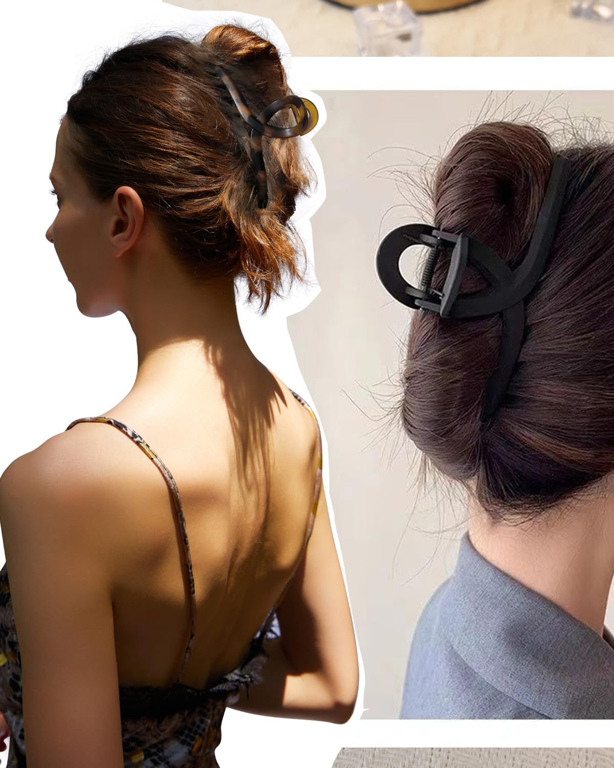 Nalodu holding thick curly hair to show firm no-slip grip without damage