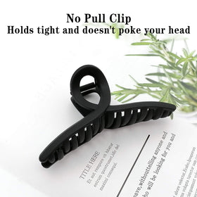 Nalodu in use securing a bun for comfortable all-day wear