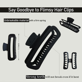 Nalodu close-up of matte black clip texture offering discreet everyday style
