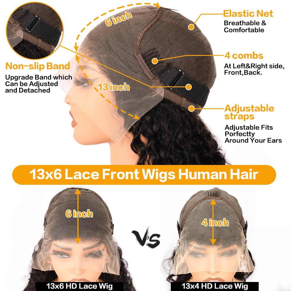 NANTLIY wig cap interior showing combs and adjustable straps for secure fit