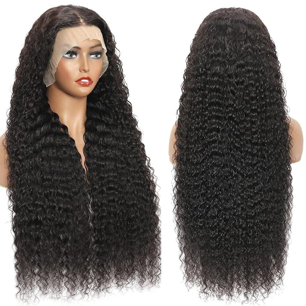NANTLIY pre-plucked hairline with baby hair creating a natural look