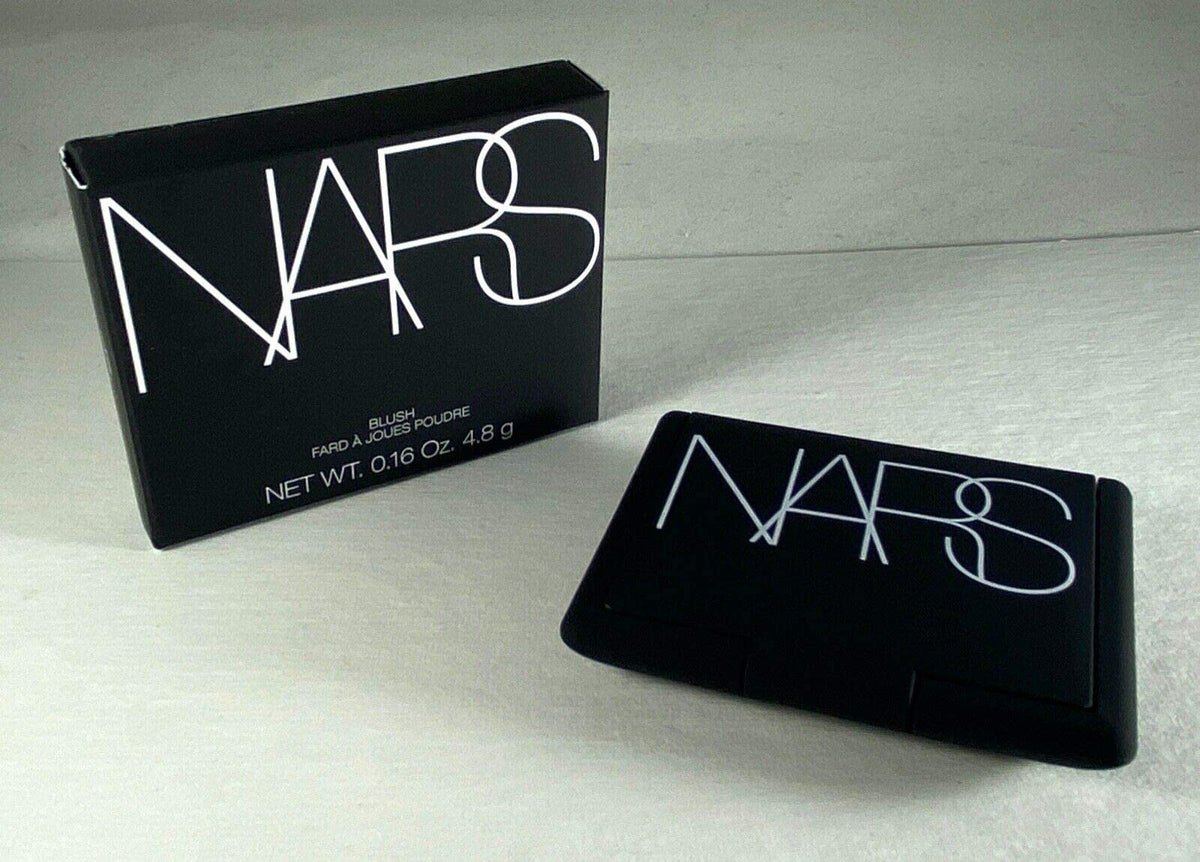 NARS brush application sweeping blush for natural, buildable color