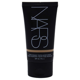 NARS close-up of pump and cap on tinted moisturizer highlighting easy dispensing benefit
