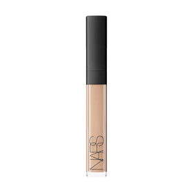 NARS concealer front tube showing shade Vanilla and compact design benefit