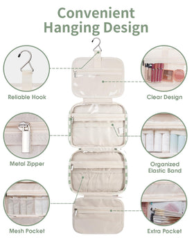 Narwey holding brushes and cosmetics keeps makeup tools tidy and protected