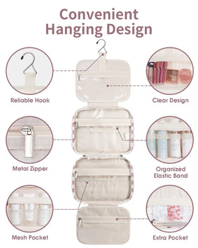 Narwey closeup of mesh pocket shows visible storage benefit