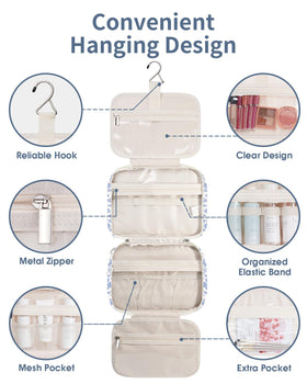 Narwey mesh pocket closeup shows secure organization for bottles benefit