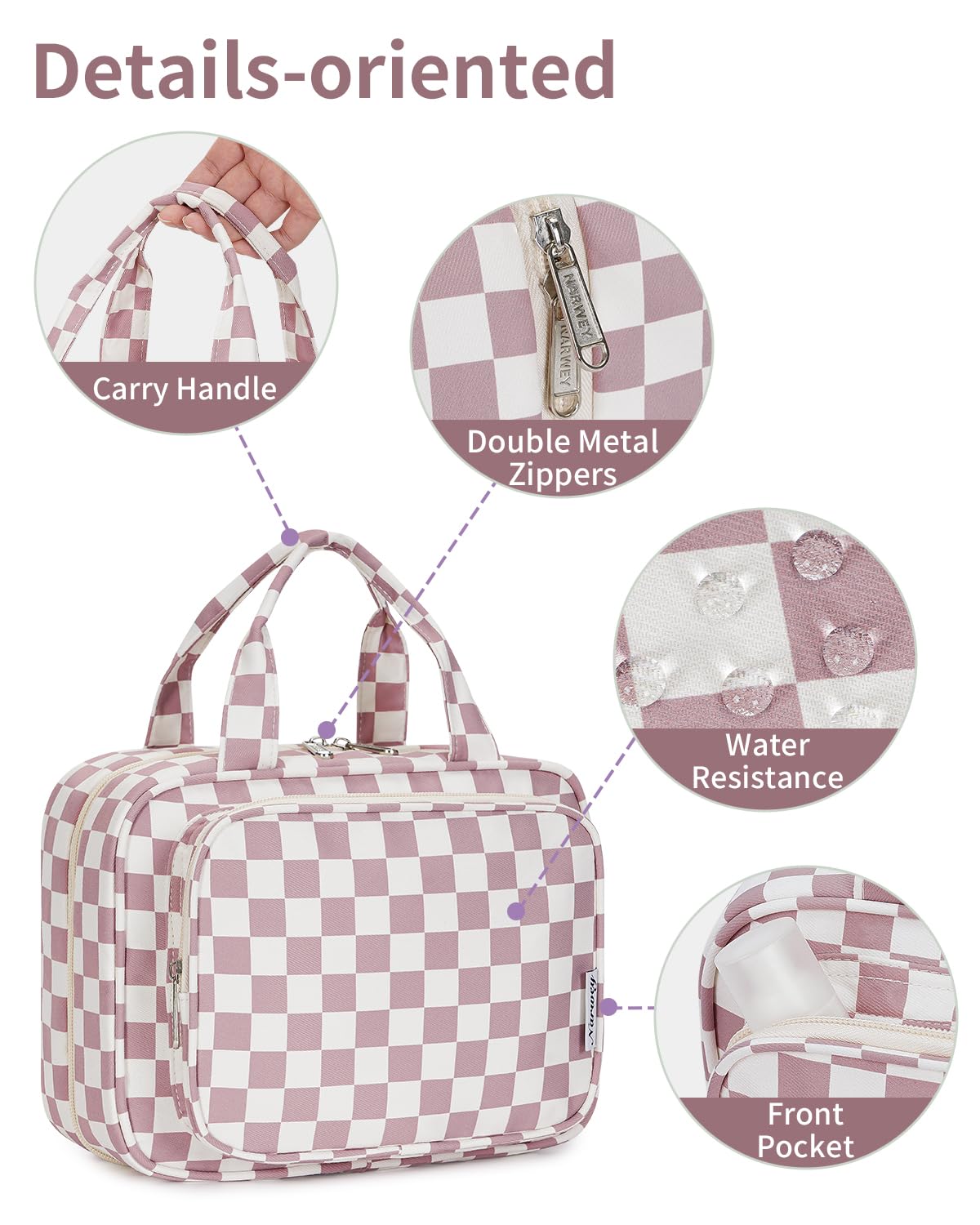 Narwey next-to-hand scale comparison showing true-to-size portability