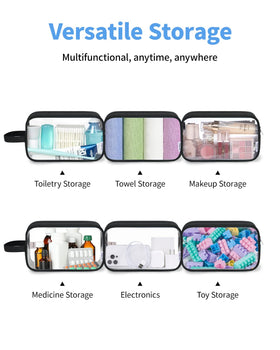 Narwey bag held in hand to show scale and travel-ready compact size