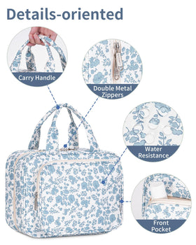 Narwey size comparison with toiletries shows true capacity benefit