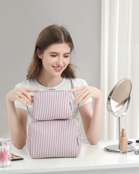 narwey dusty rose hand-held size comparison, compact and lightweight portability