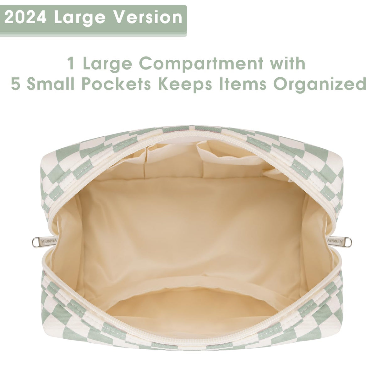 Narwey zipper and raised edge detail showing spill protection and smooth operation