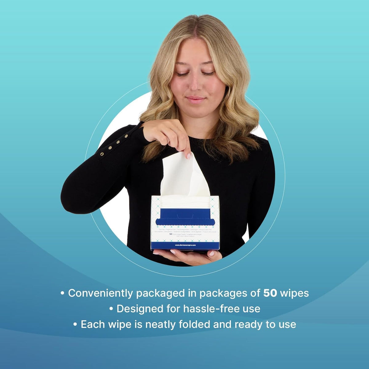 nat.&co. parent using towel on baby showing delicate, safe cleaning