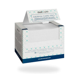 nat.&co. front packaging showing 50-count bio-based towels and eco seal