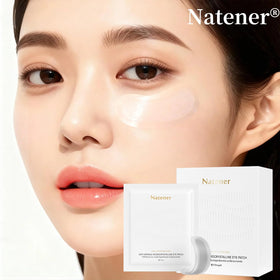 Natener patch being removed after two hours to show gentle, nourishing result