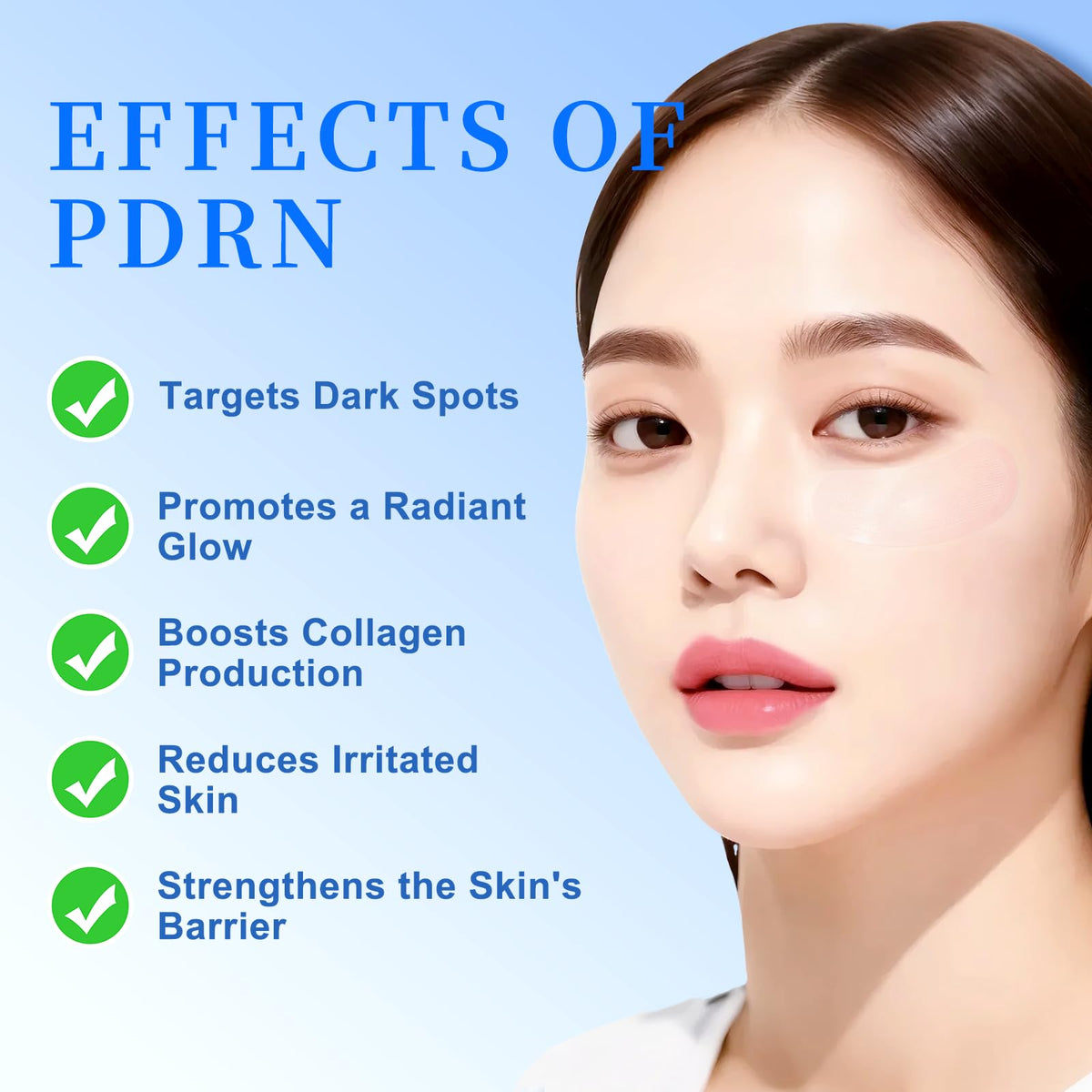 Natener serum texture on skin illustrating hydration and fast absorption