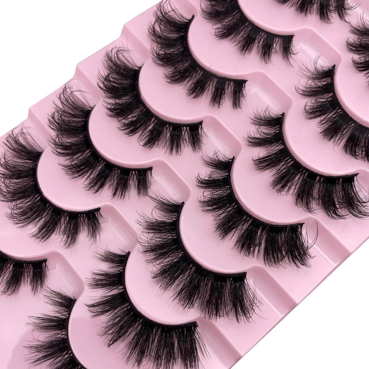 Natgluzie lashes in an evening makeup setup highlighting reusable glam potential