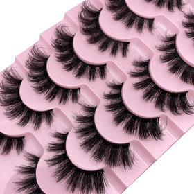 Natgluzie lashes in an evening makeup setup highlighting reusable glam potential