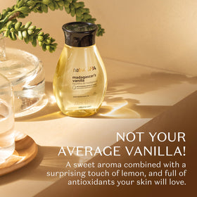 Nativa SPA shimmering finish on forearm revealing luminous, velvety skin benefit