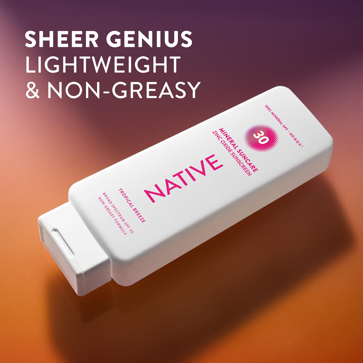 Native spreading on arm to show even body coverage and hydrating feel