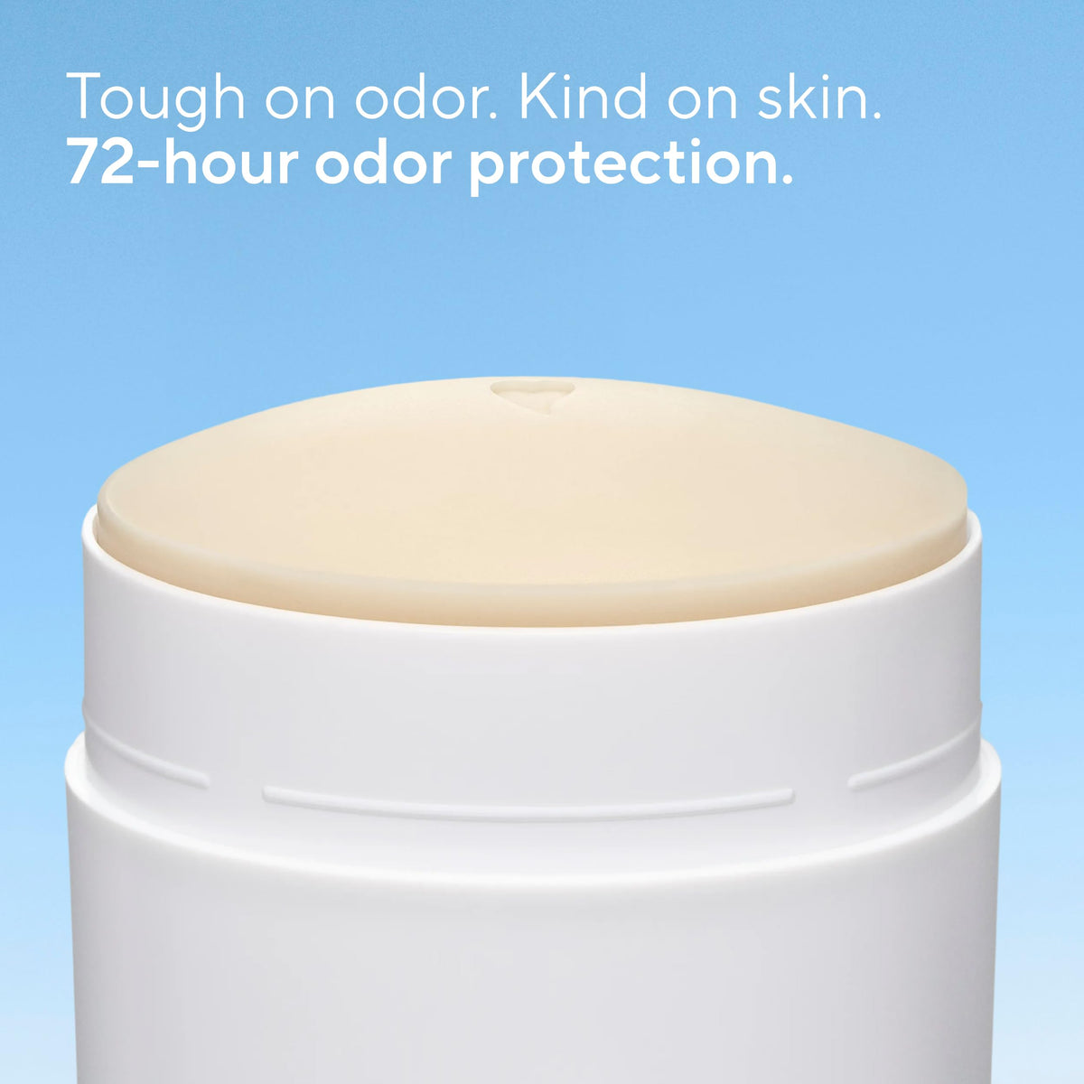 Native applying deodorant underarm demonstrating non-greasy comfort