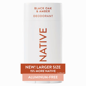Native front packaging showing 3.1 oz stick and bold branding for easy identification