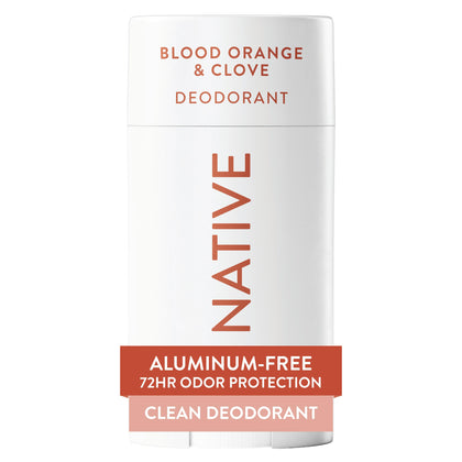 Native blood orange & clove front packaging showing product and scent benefit