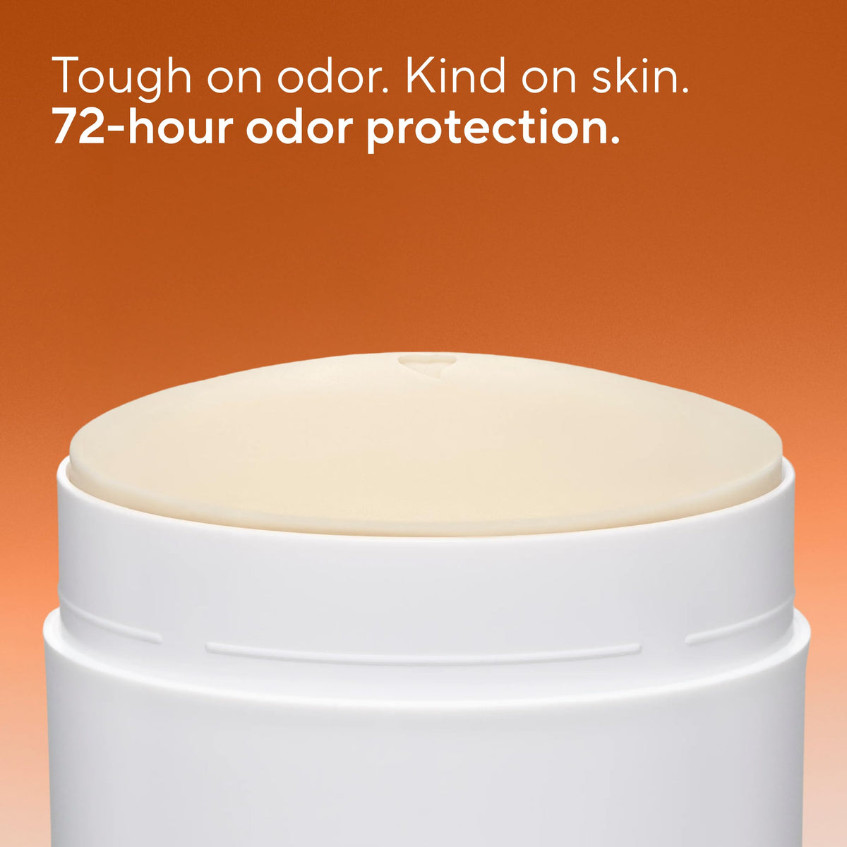 Applying Native deodorant to underarm demonstrating long-lasting odor control
