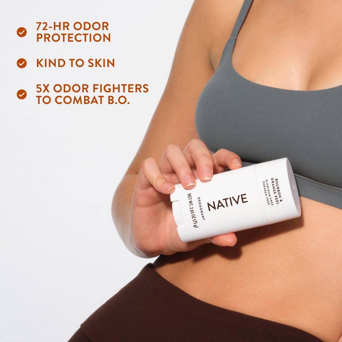 Native with shea butter and coconut, showcases natural moisturizing ingredient benefits
