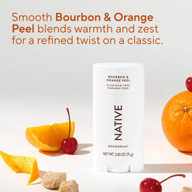 Native open cap showing label details, emphasizes clean, aluminum-free formulation