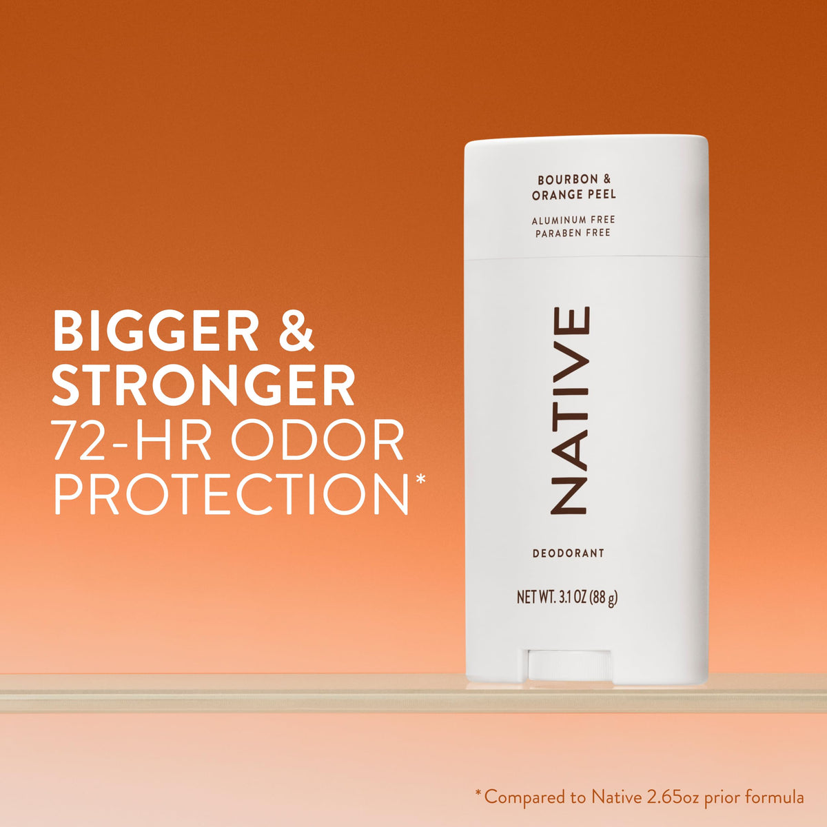Native deodorant close-up texture glide showing smooth application benefit