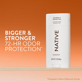 Native deodorant close-up texture glide showing smooth application benefit