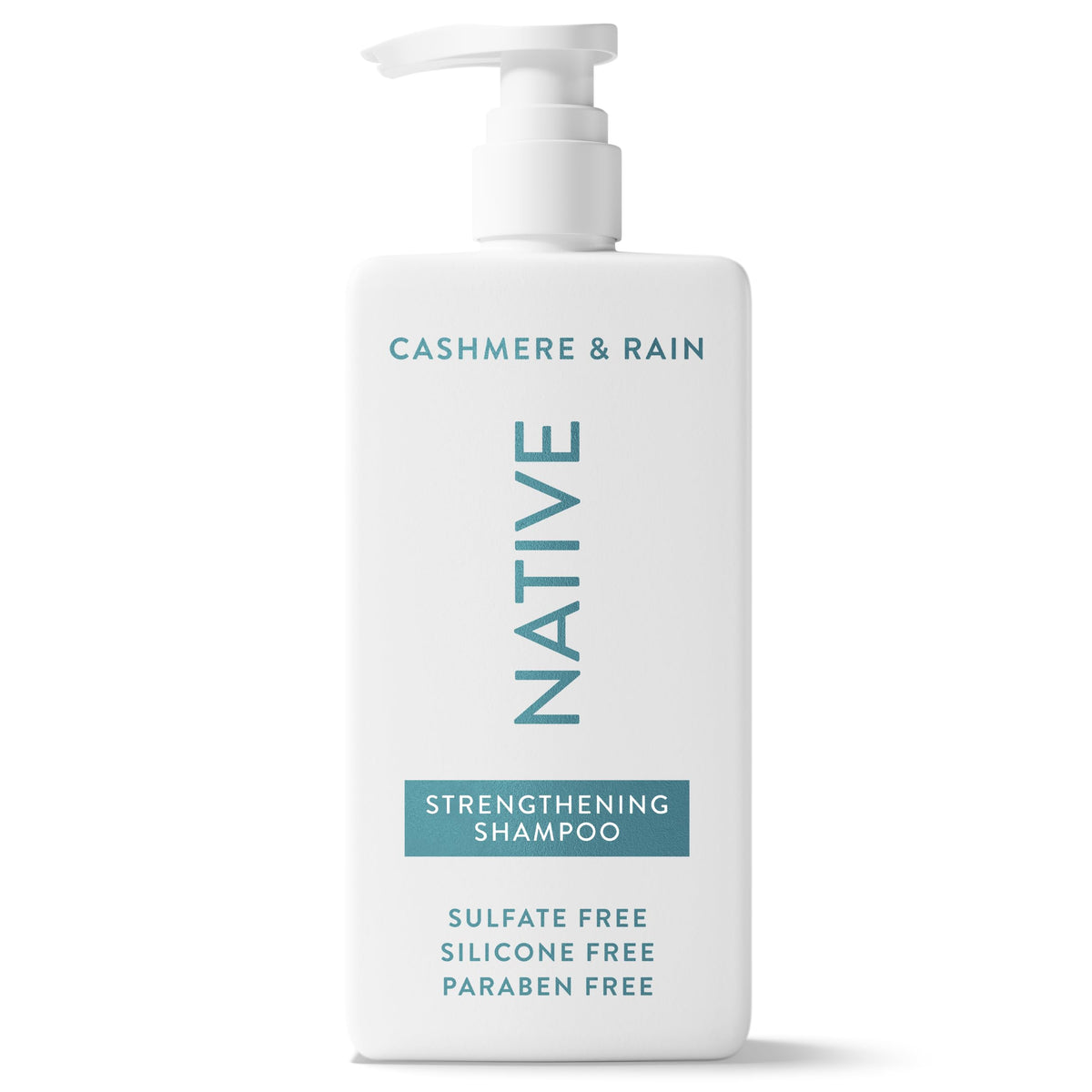 Native label close-up highlighting ingredients and clean formulation benefits