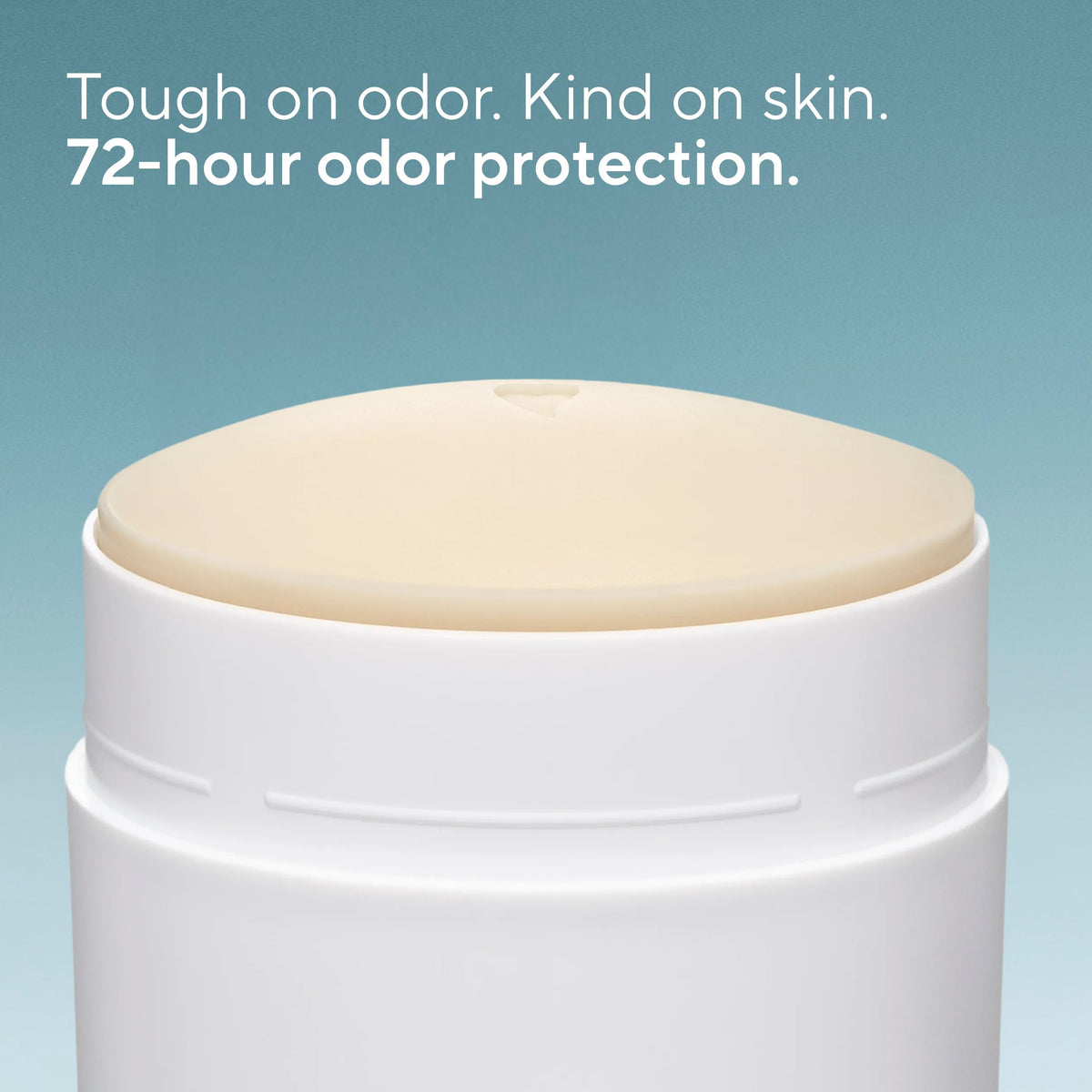 Close-up of deodorant texture highlighting Native smooth, non-greasy finish