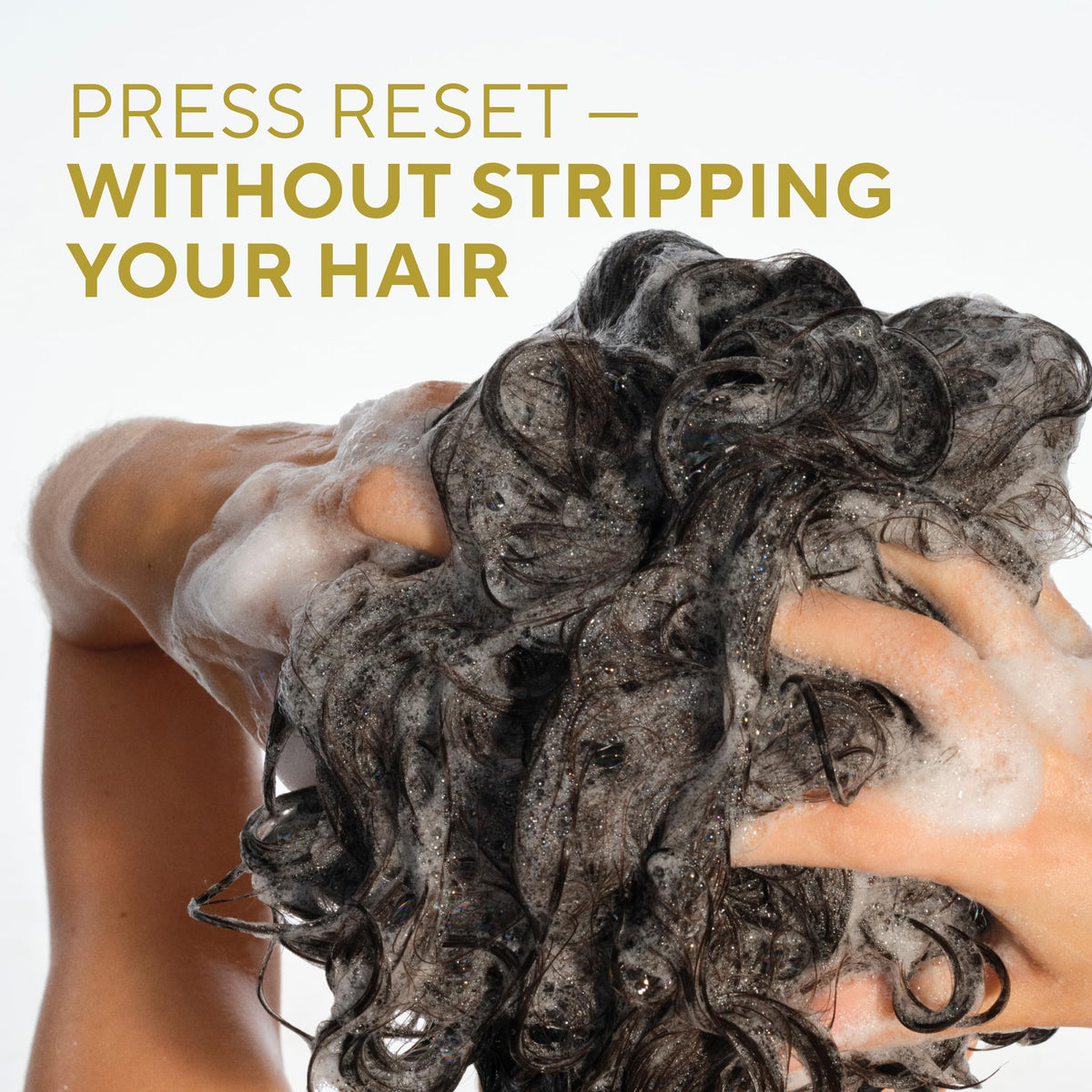 Native conditioner creamy texture spread showing detangling and moisture benefit