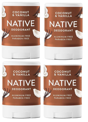 Native coconut & vanilla sticks inside a travel pouch for convenient portability