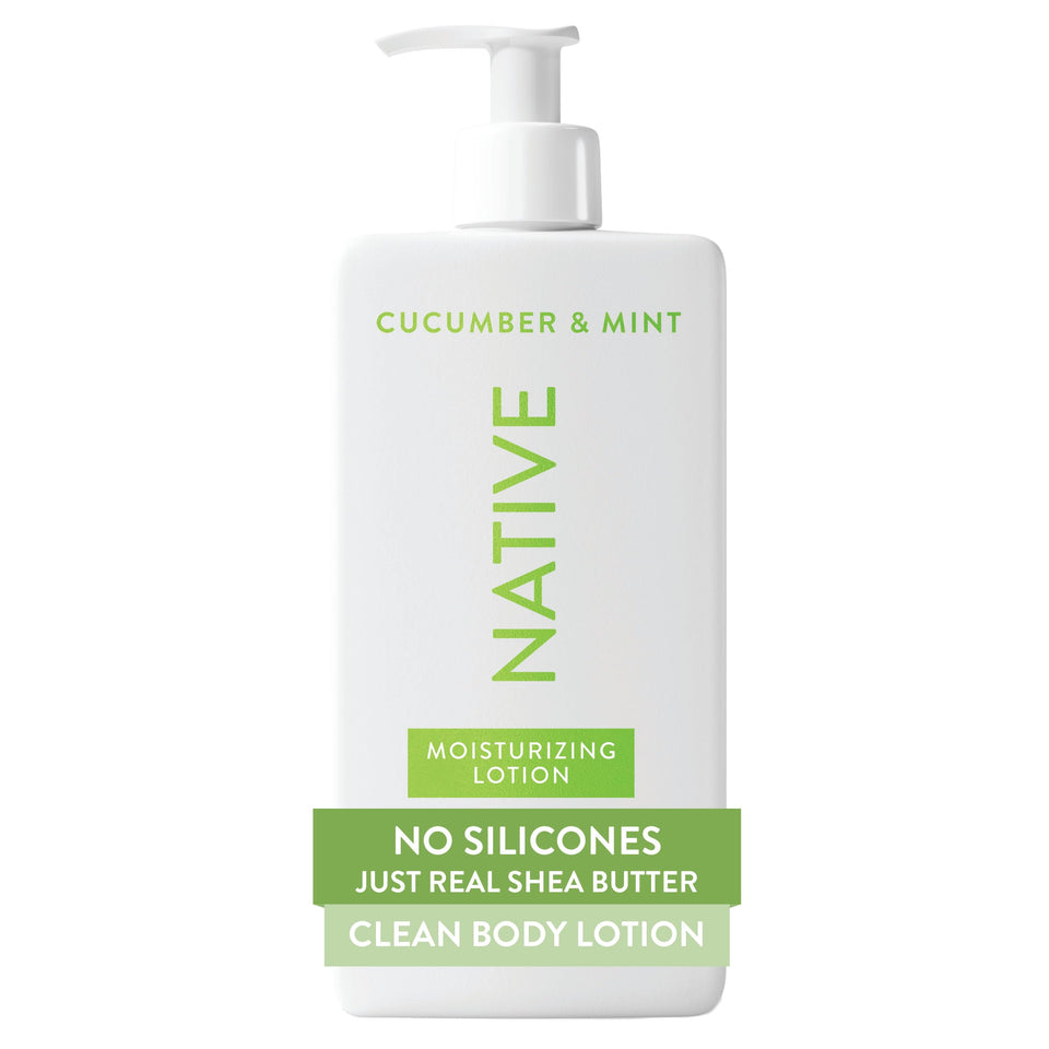 Native front bottle view showing packaging and easy-pour design for daily hydration