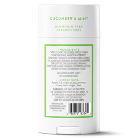 Native cucumber and mint sprigs conveying crisp scent and refreshing benefit