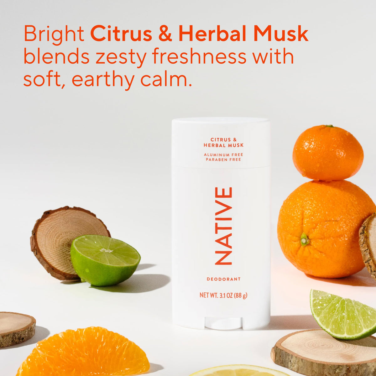 Native deodorant applied underarm showing smooth, non-irritating application benefit